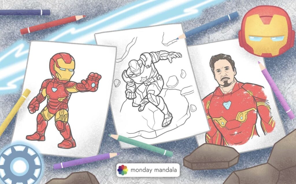 24 Iron Man Coloring Pages (Free PDF Printables)
