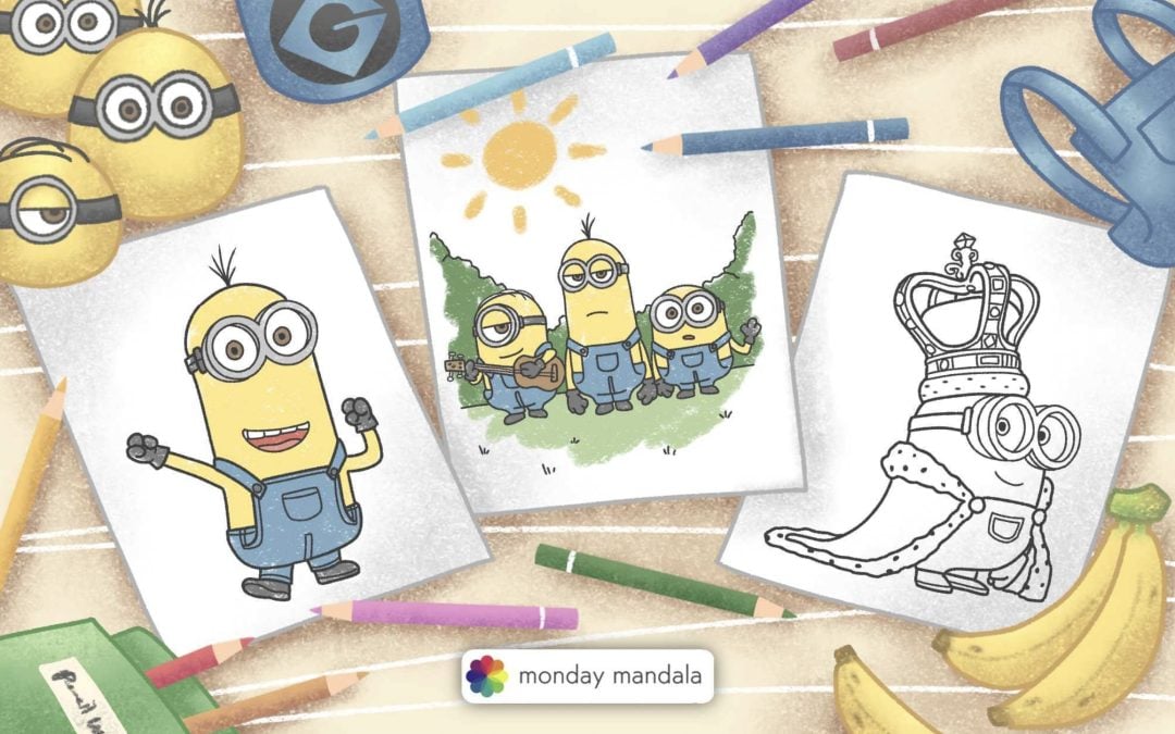 32 Minion Coloring Pages (Free PDF Printables)