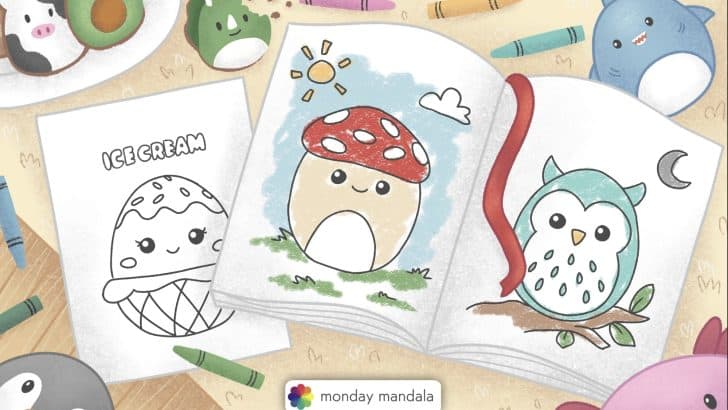squishmallow coloring pages featured image coloring pages featured image